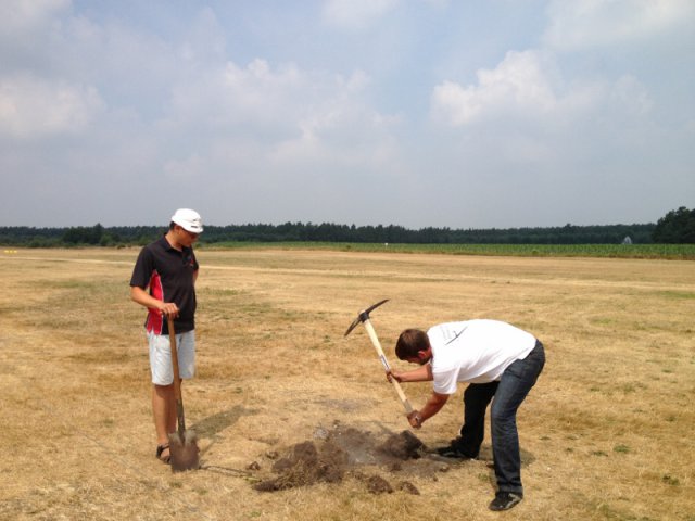 Fluglager des NNZC in Wilsche